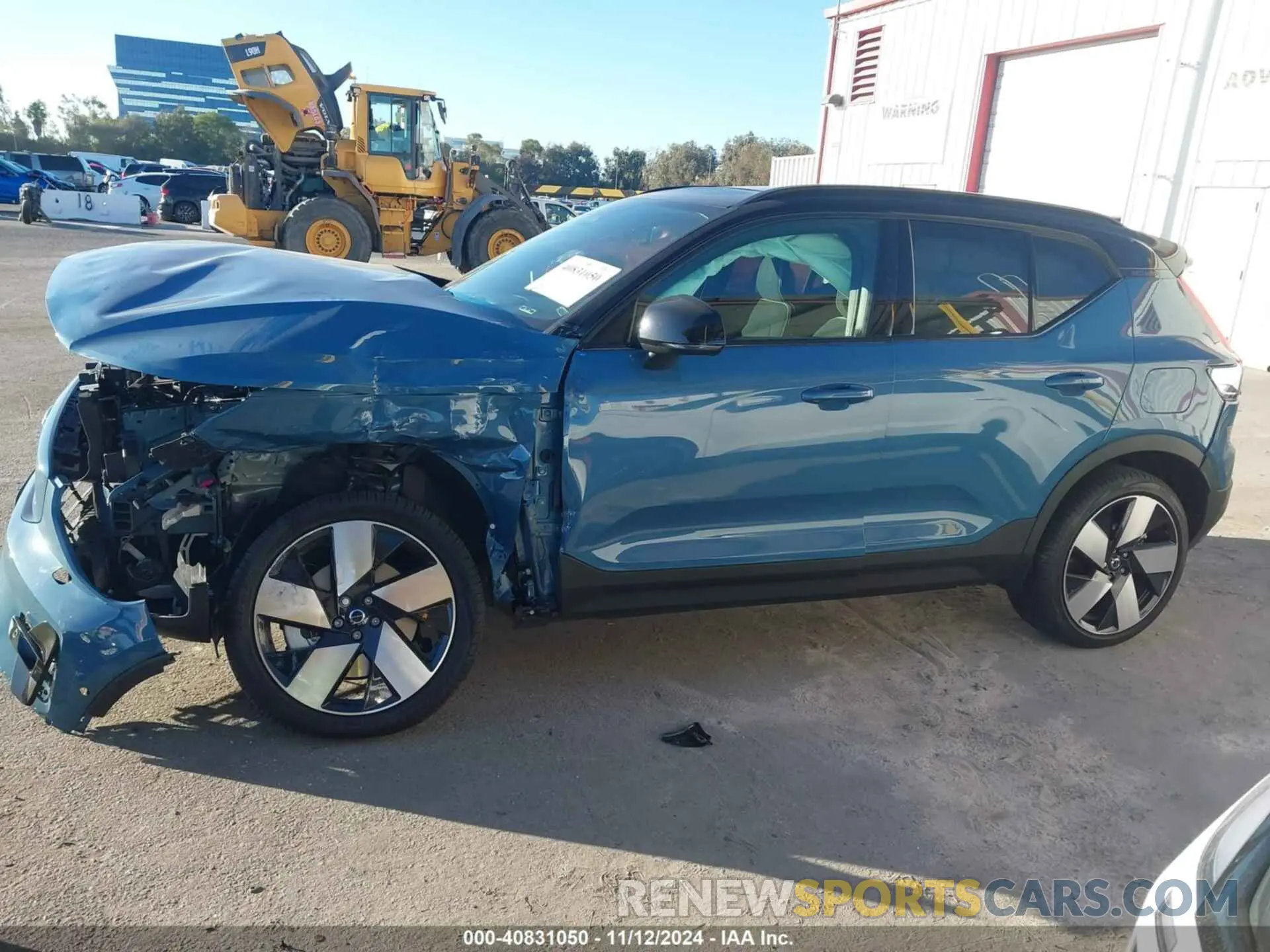 15 Photograph of a damaged car YV4ER3XM9R2233945 VOLVO XC40 RECHARGE PURE ELECTRIC 2024