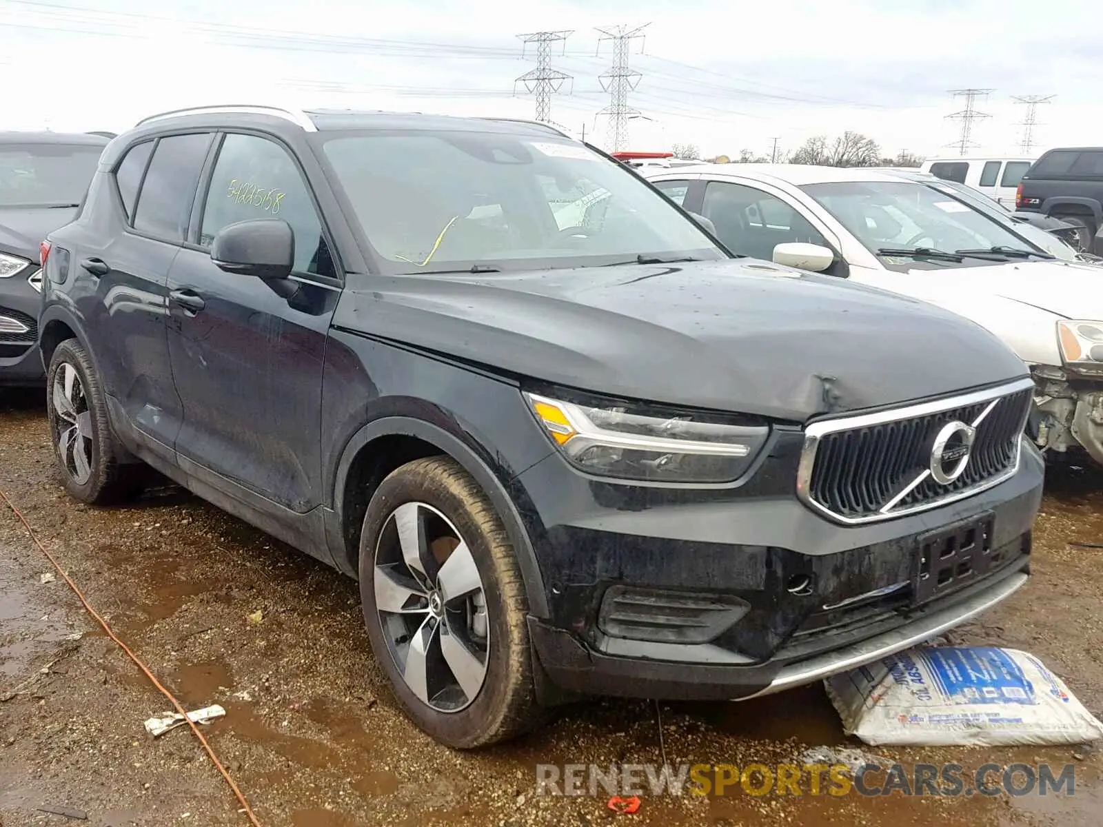1 Photograph of a damaged car YV4162UK3K2053709 VOLVO XC40 T5 2019