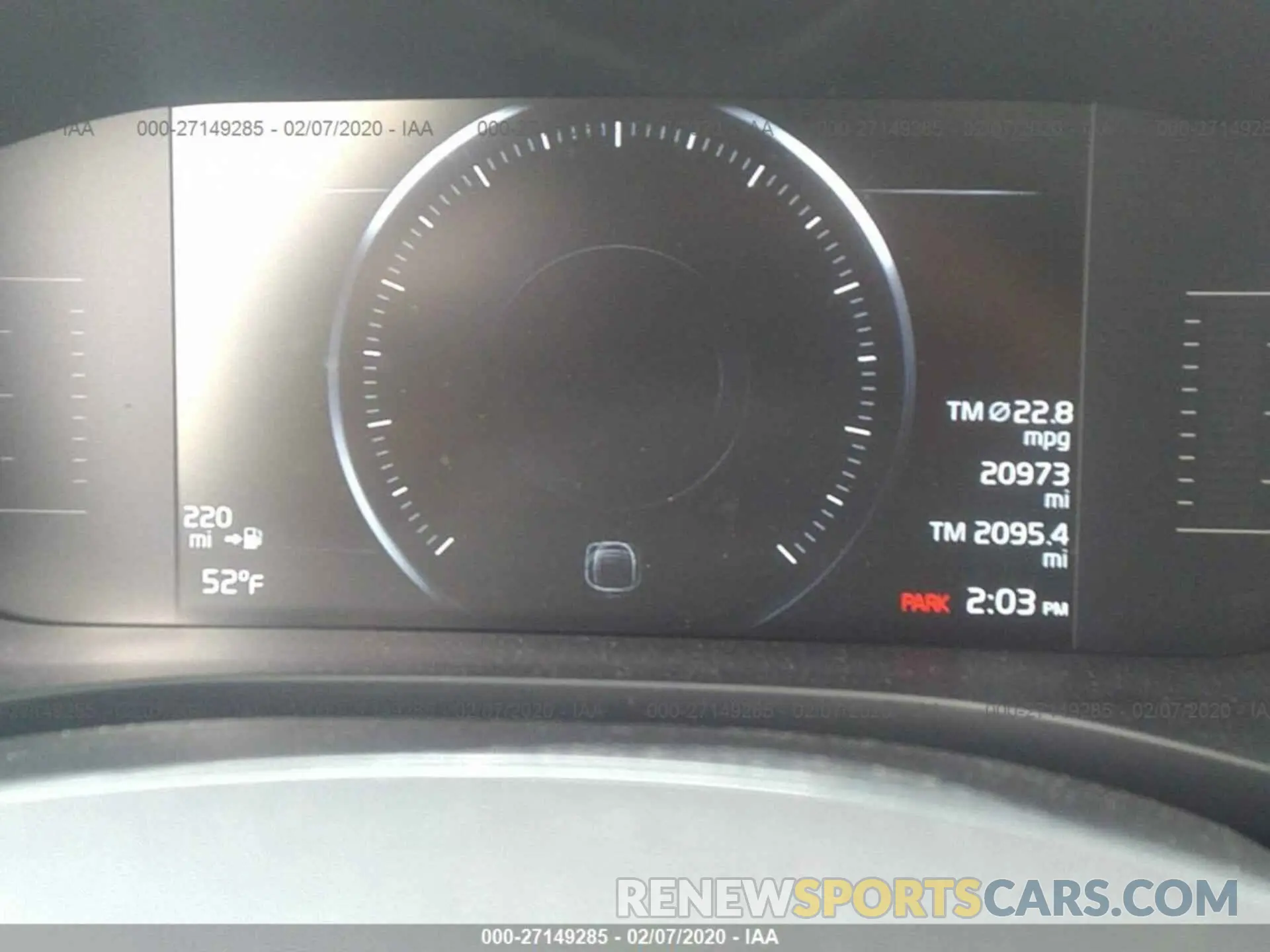 7 Photograph of a damaged car LYV102RK5KB215626 VOLVO XC60 2019