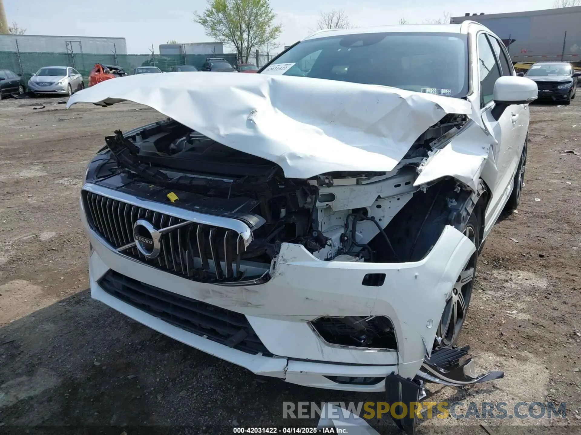 6 Фотография поврежденного автомобиля LYVA22RL0KB243112 VOLVO XC60 2019