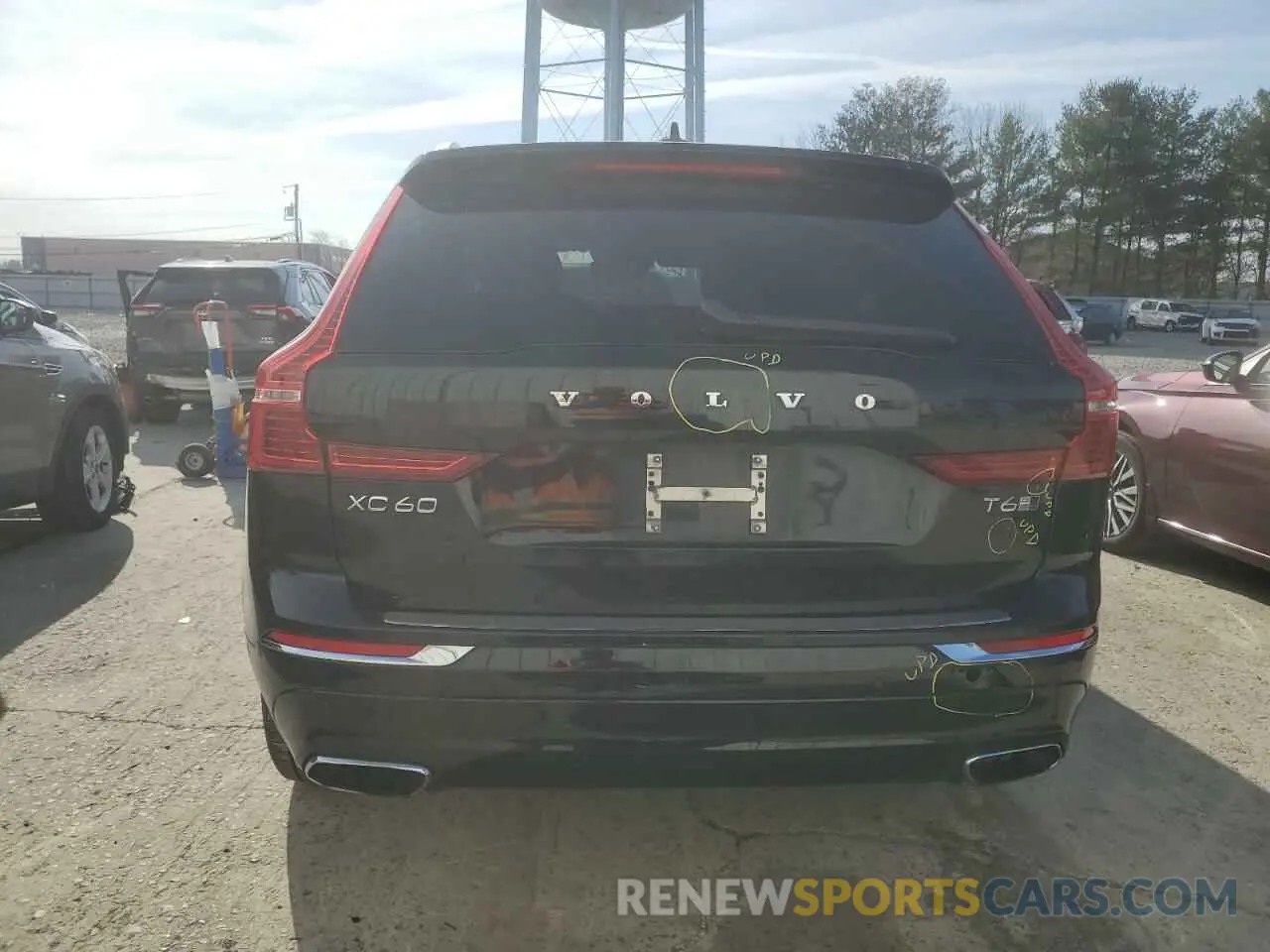 6 Photograph of a damaged car LYVA22RL8KB236876 VOLVO XC60 2019