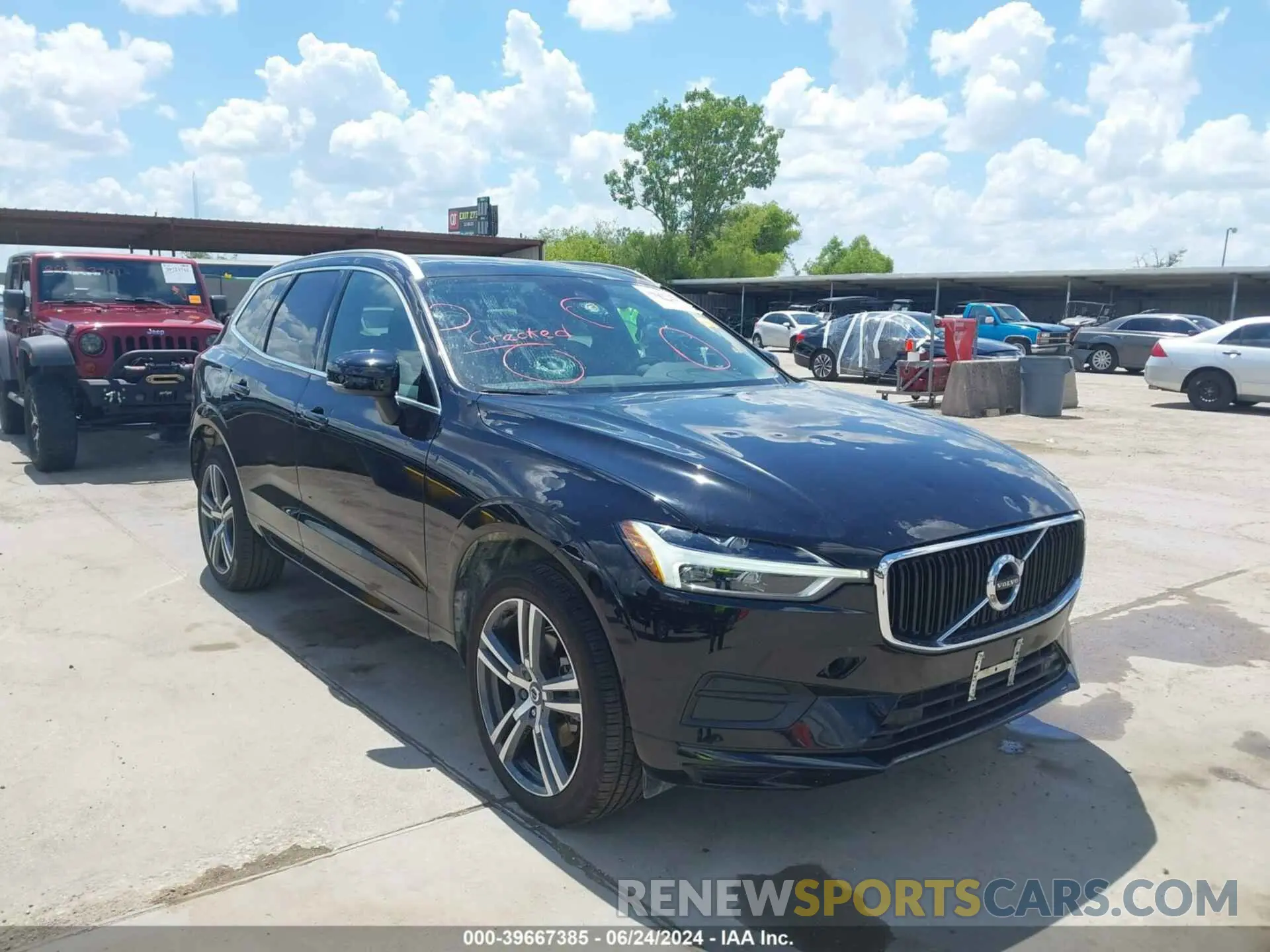 1 Photograph of a damaged car YV4102DK4L1589903 VOLVO XC60 2020