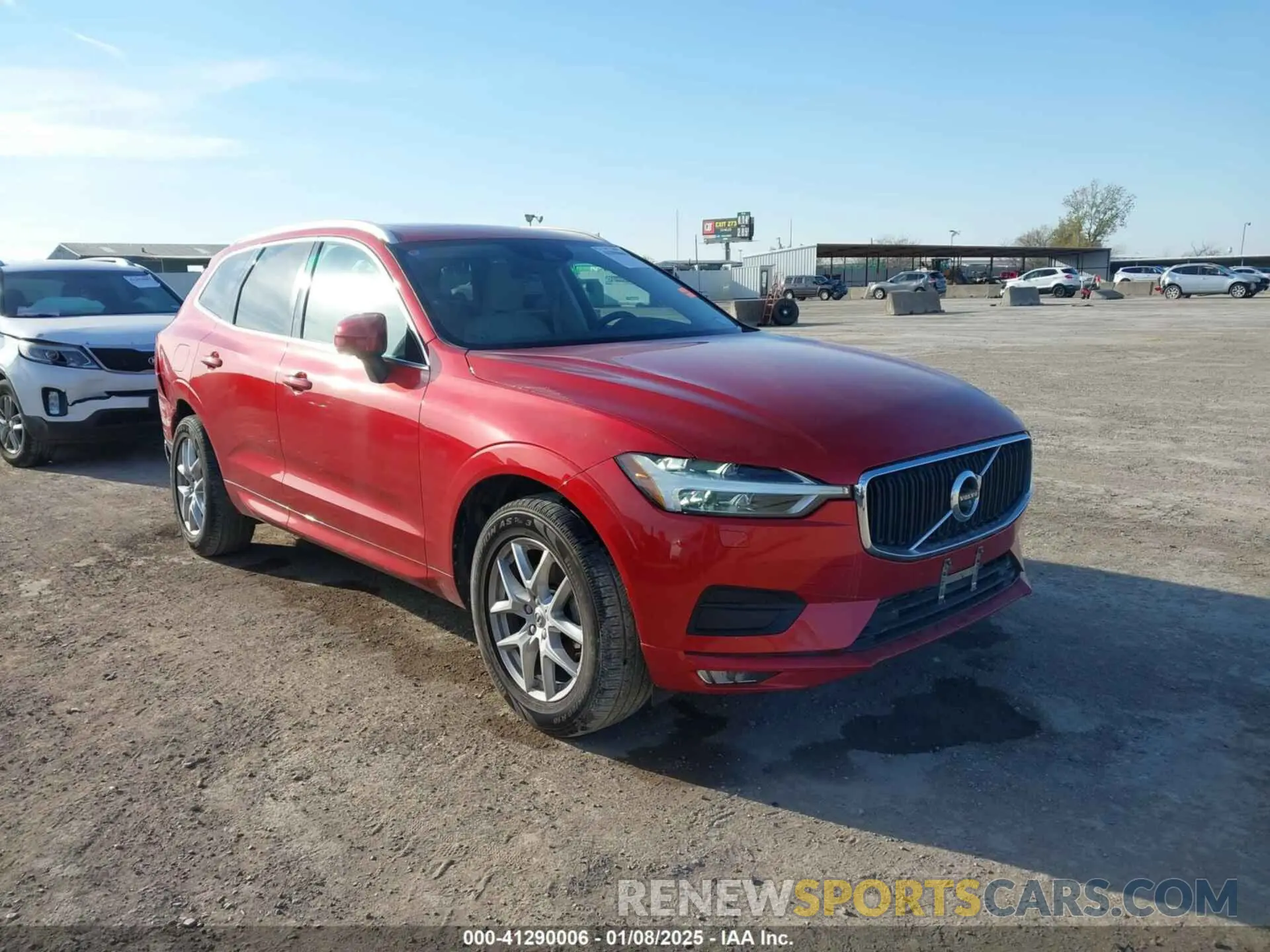 1 Photograph of a damaged car YV4102RK5L1534448 VOLVO XC60 2020