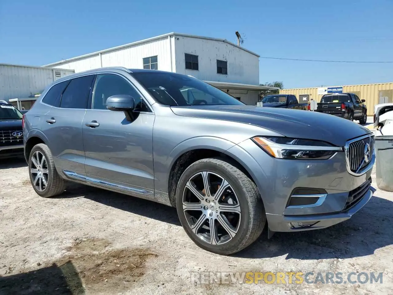 4 Фотография поврежденного автомобиля YV4102DL5M1765402 VOLVO XC60 2021