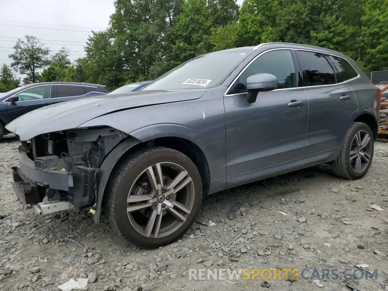 1 Фотография поврежденного автомобиля YV4102RK4M1740149 VOLVO XC60 2021