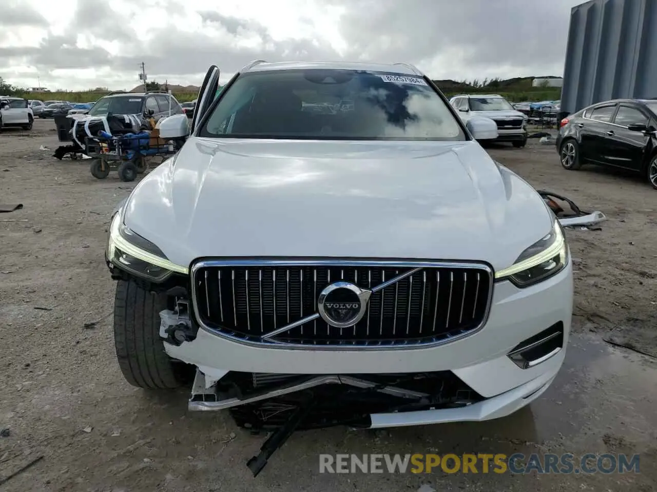 5 Фотография поврежденного автомобиля YV4A22RL7M1887276 VOLVO XC60 2021