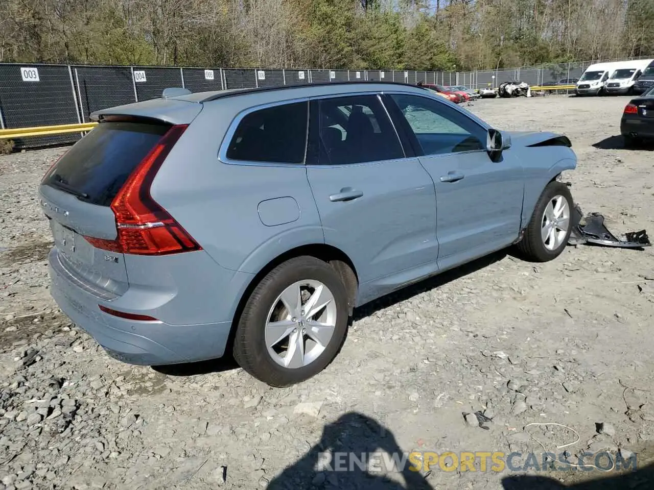 3 Photograph of a damaged car YV4L12RKXN1946406 VOLVO XC60 B5 MO 2022