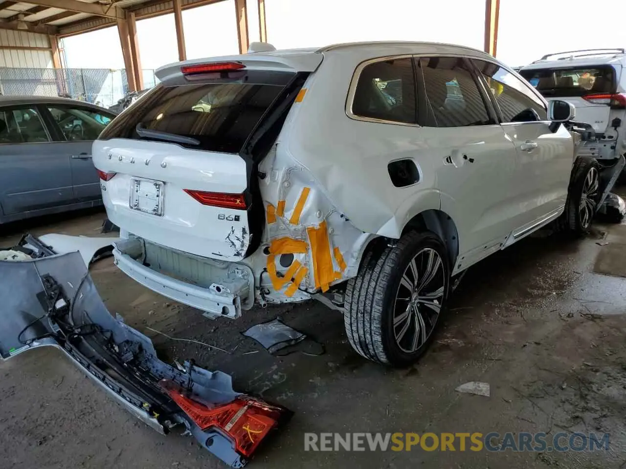 3 Фотография поврежденного автомобиля YV4062RLXN1954213 VOLVO XC60 B6 IN 2022