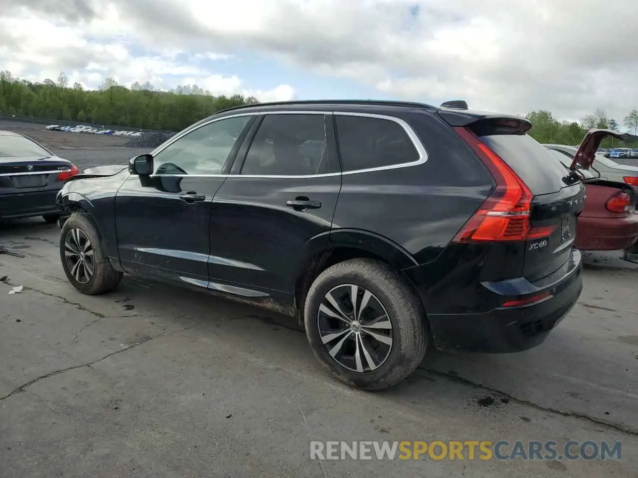 2 Photograph of a damaged car YV4L12RKXP1331650 VOLVO XC60 CORE 2023