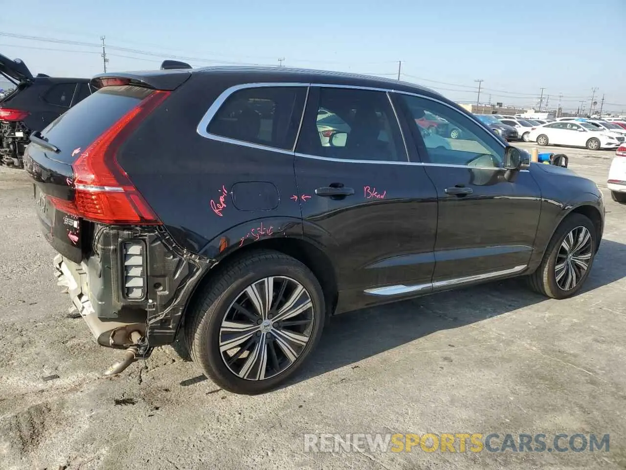 3 Photograph of a damaged car YV4L12DN4P1210887 VOLVO XC60 PLUS 2023