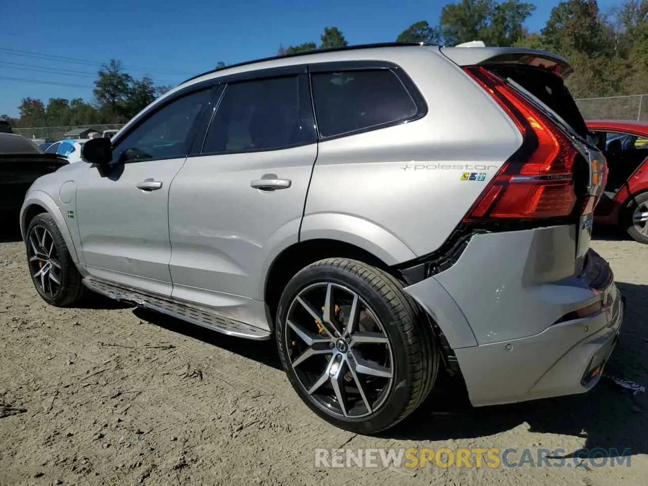 2 Фотография поврежденного автомобиля YV4H60DP9P1331671 VOLVO XC60 POLES 2023