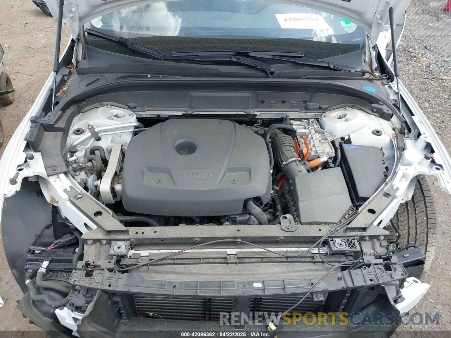 10 Фотография поврежденного автомобиля YV4BR0DL5M1782490 VOLVO XC60 RECHARGE PLUG-IN HYBRID 2021
