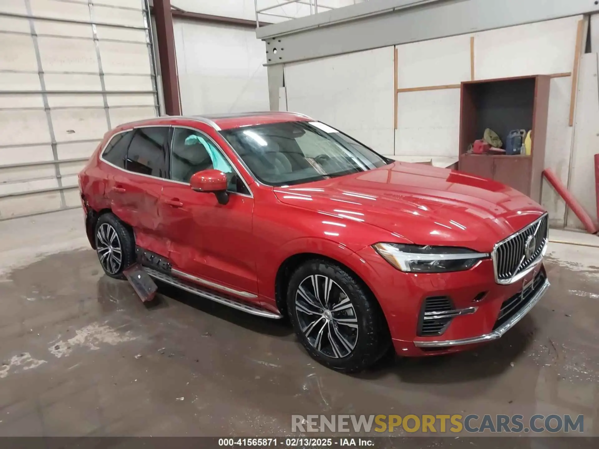 1 Фотография поврежденного автомобиля YV4BR0DL2N1955142 VOLVO XC60 RECHARGE PLUG-IN HYBRID 2022