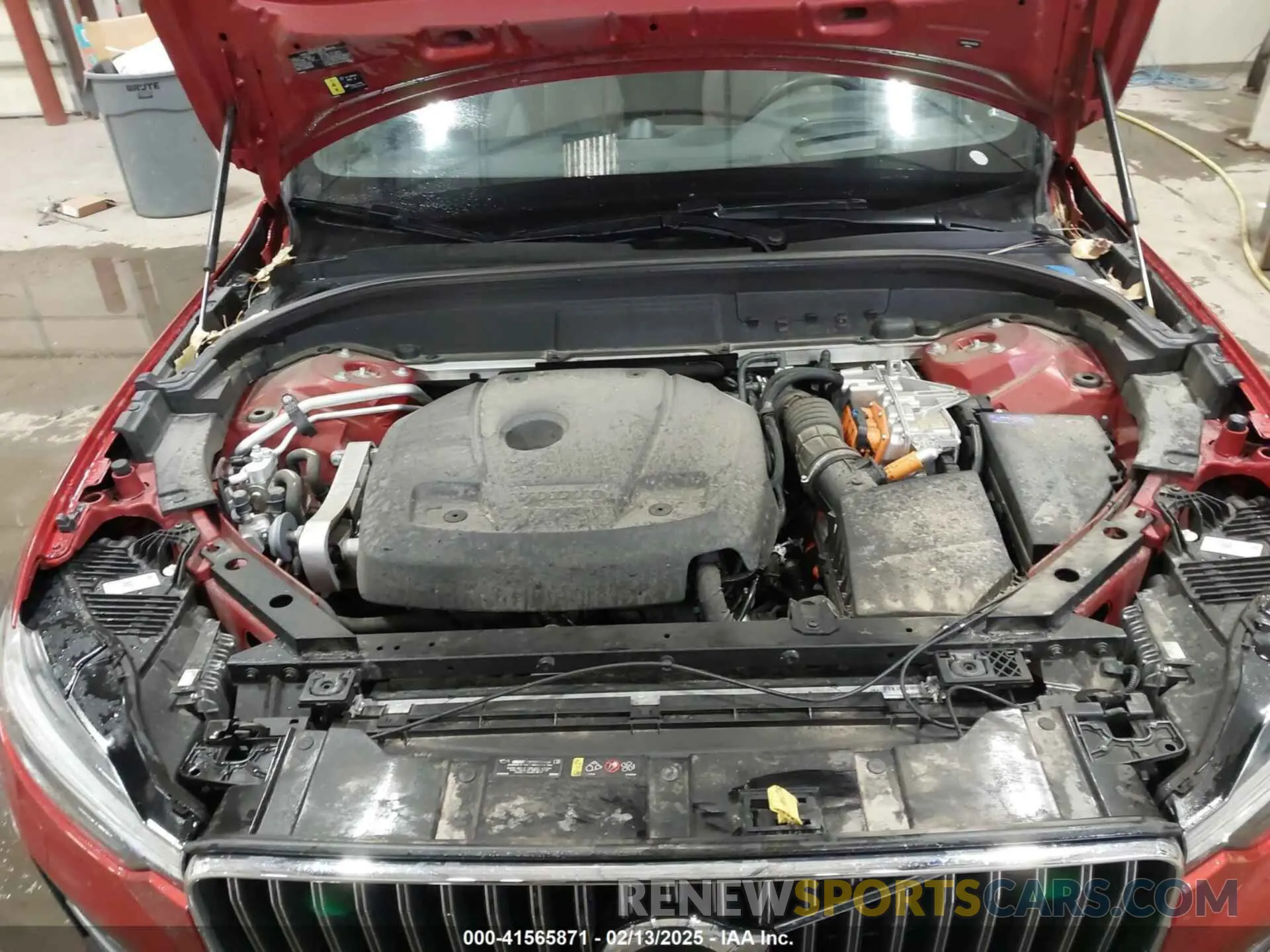 10 Фотография поврежденного автомобиля YV4BR0DL2N1955142 VOLVO XC60 RECHARGE PLUG-IN HYBRID 2022