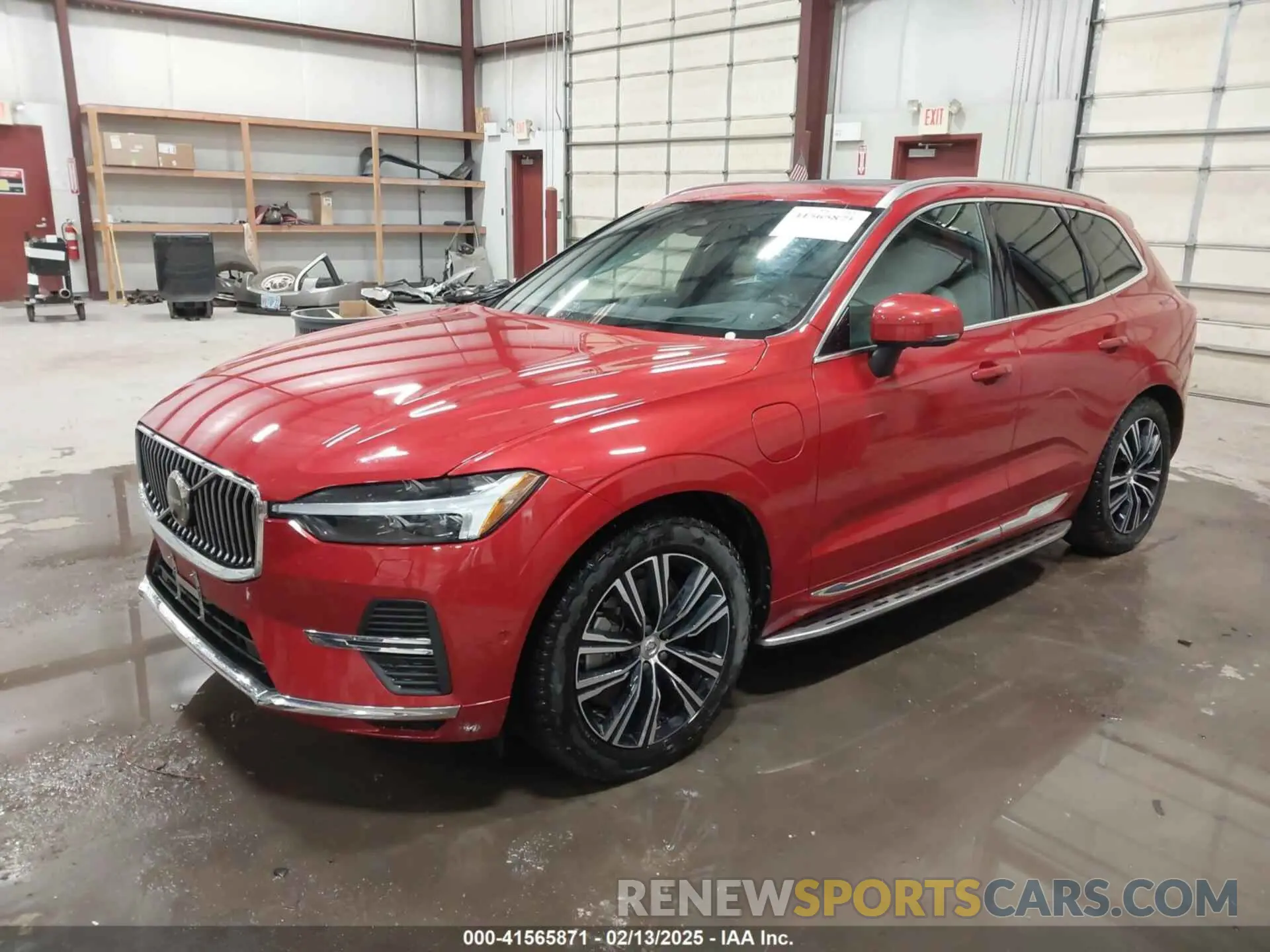 2 Фотография поврежденного автомобиля YV4BR0DL2N1955142 VOLVO XC60 RECHARGE PLUG-IN HYBRID 2022