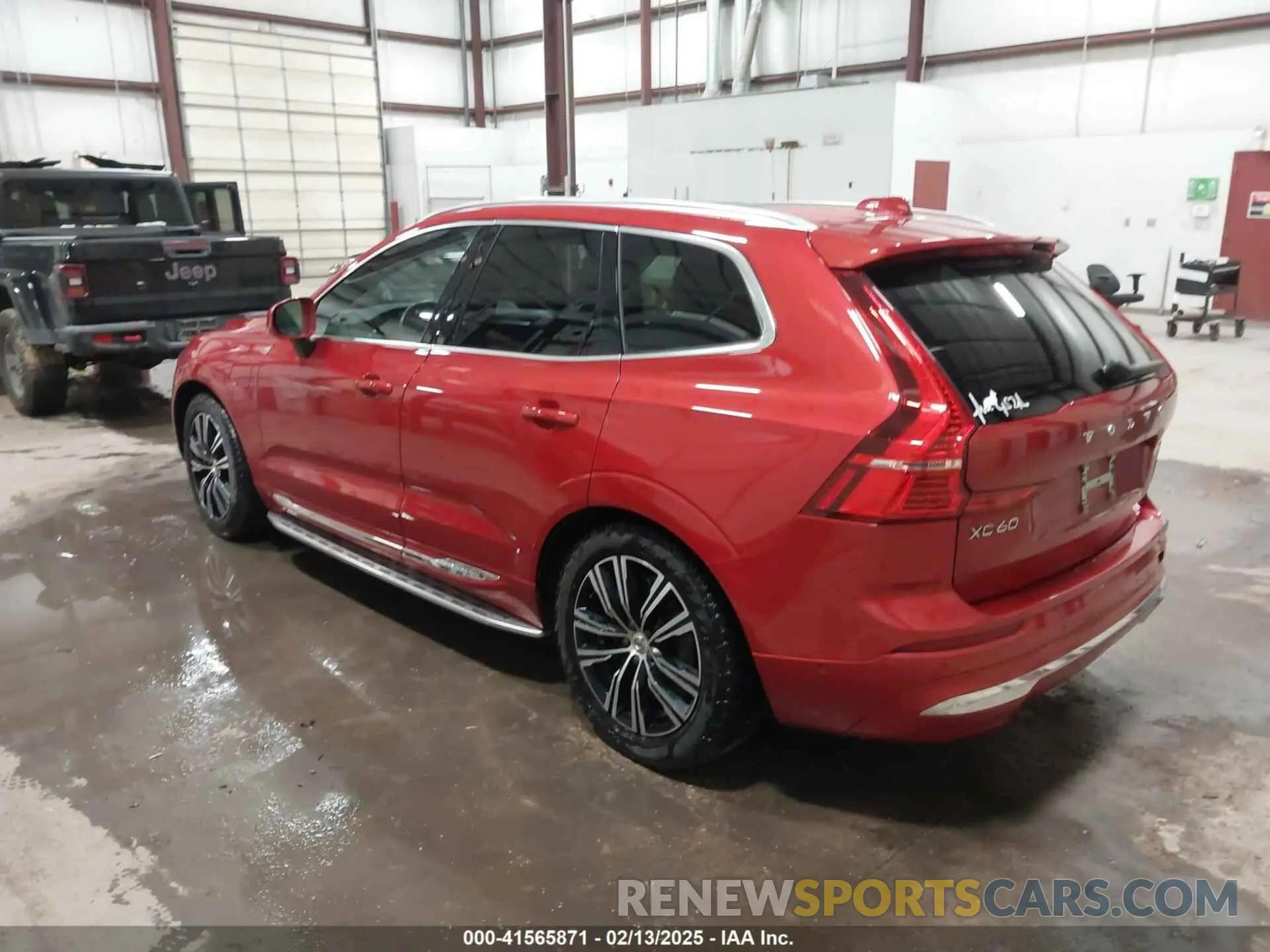 3 Фотография поврежденного автомобиля YV4BR0DL2N1955142 VOLVO XC60 RECHARGE PLUG-IN HYBRID 2022