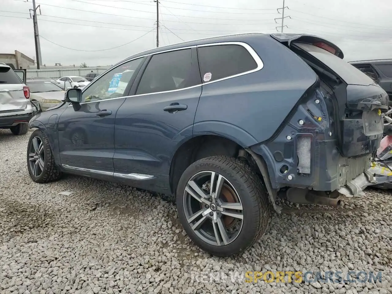 2 Фотография поврежденного автомобиля YV4BR0DK0M1861962 VOLVO XC60 T8 RE 2021