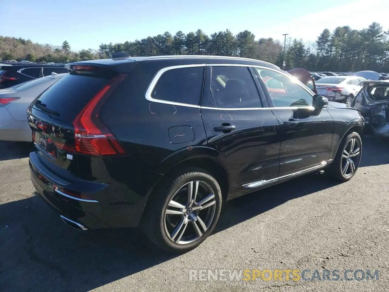 3 Фотография поврежденного автомобиля YV4BR0DK3M1826820 VOLVO XC60 T8 RE 2021