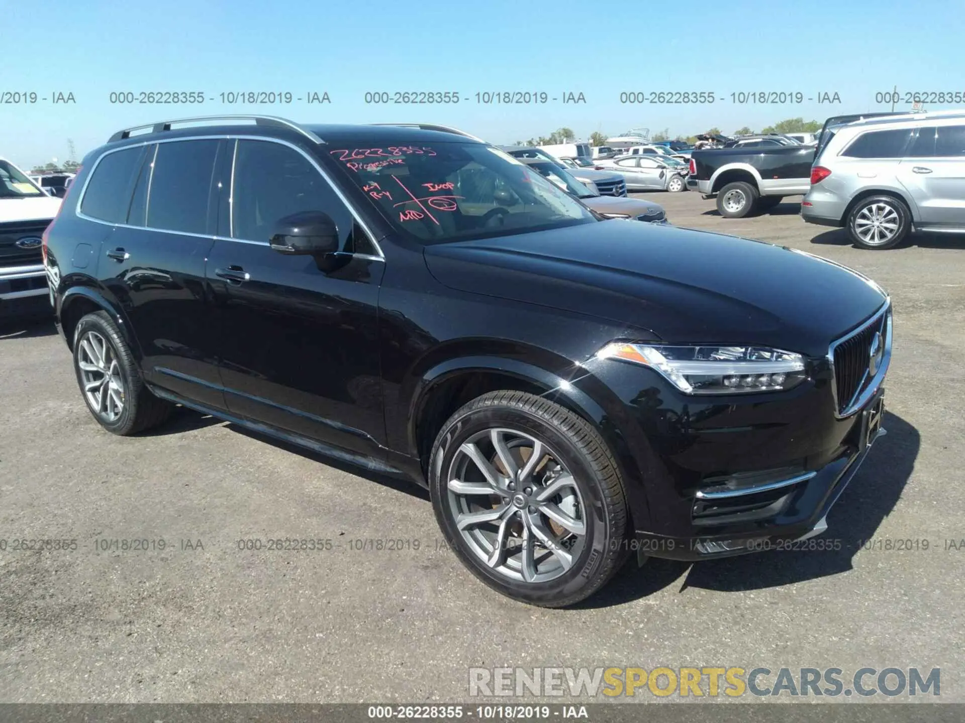 1 Photograph of a damaged car YV4102CK4K1499196 VOLVO XC90 2019