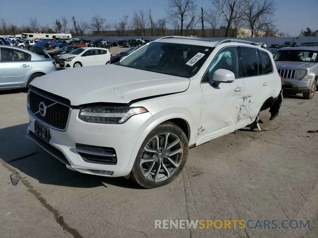 1 Photograph of a damaged car YV4102PK1K1515896 VOLVO XC90 2019