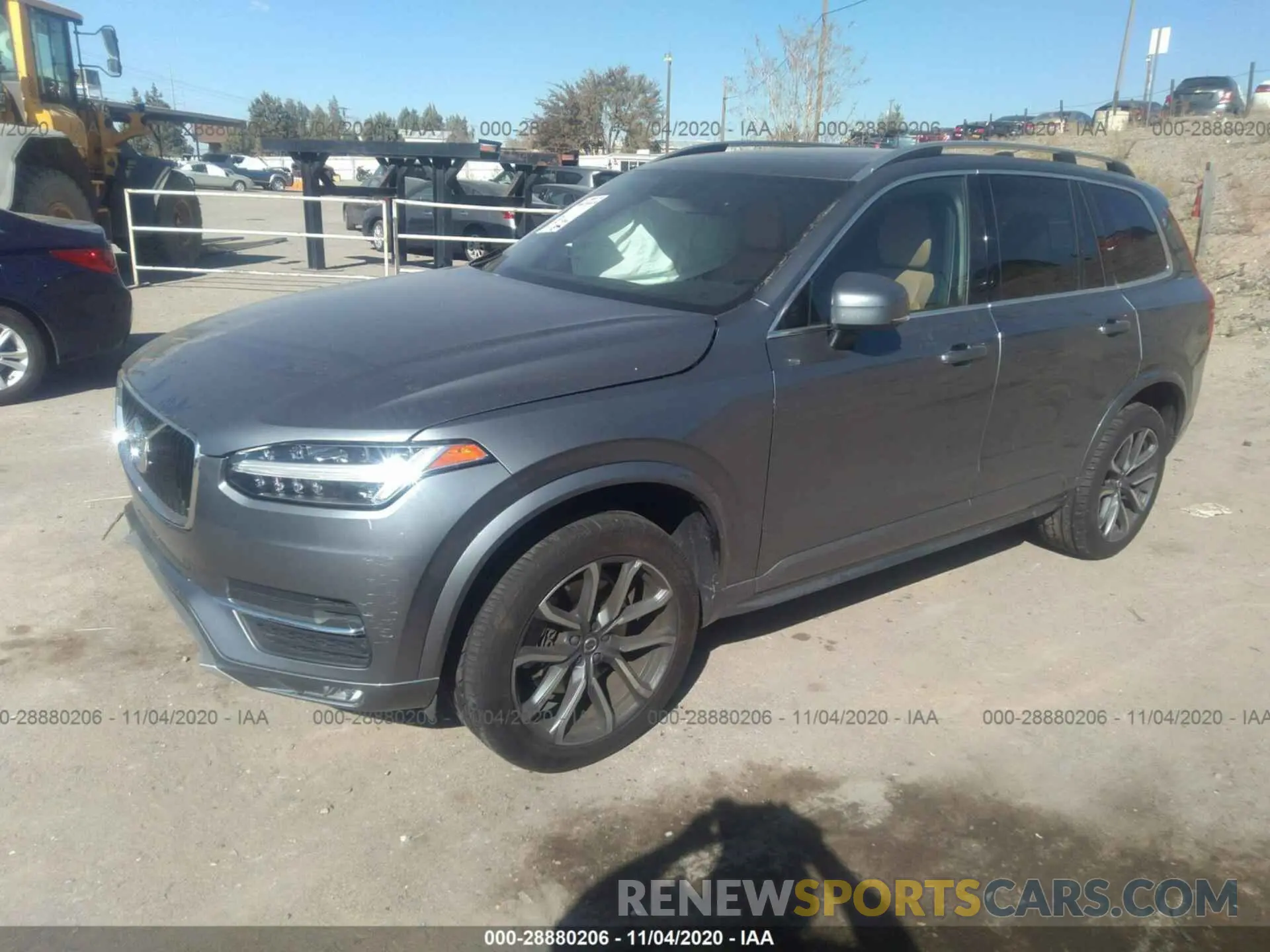 2 Фотография поврежденного автомобиля YV4A22PK3K1416832 VOLVO XC90 2019