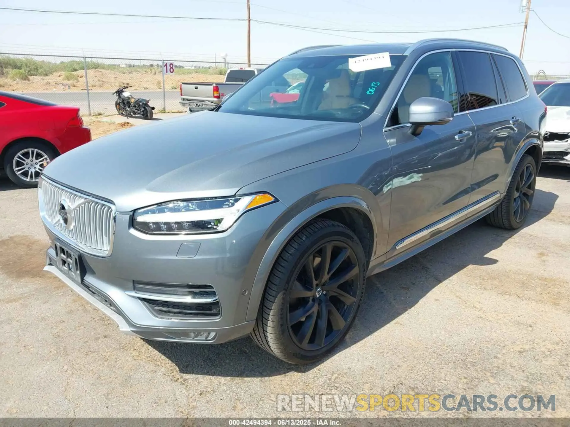 2 Photograph of a damaged car YV4A22PL9K1440626 VOLVO XC90 2019