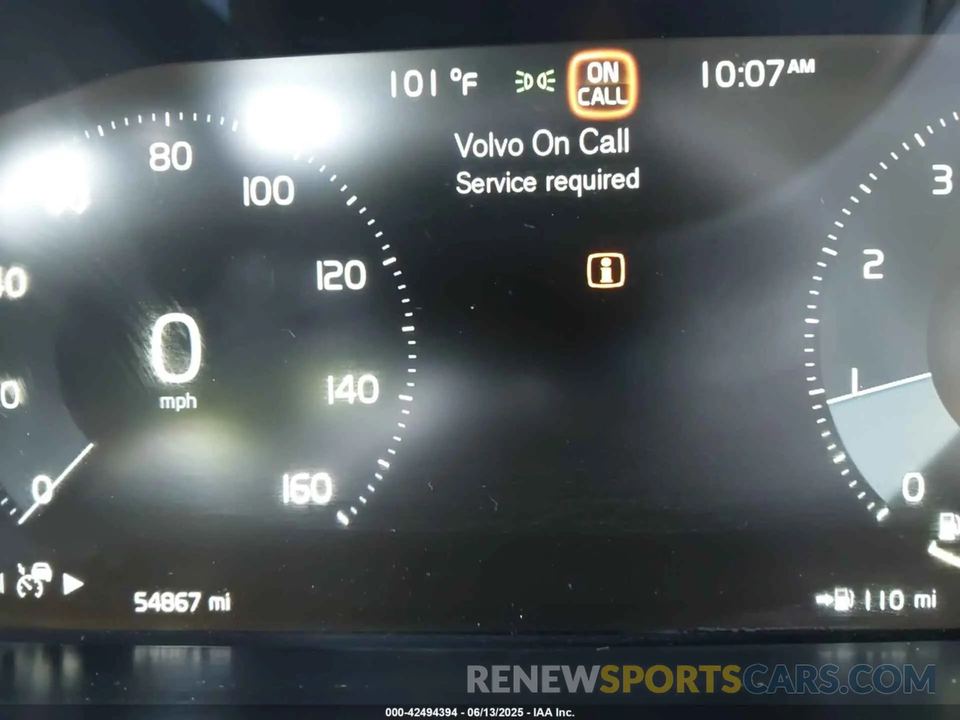 7 Photograph of a damaged car YV4A22PL9K1440626 VOLVO XC90 2019