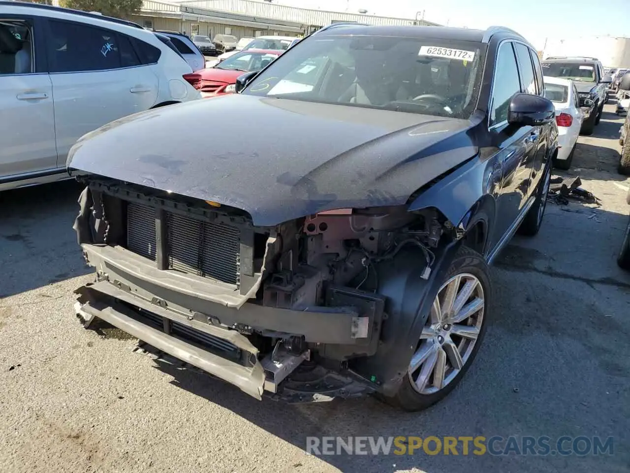 2 Фотография поврежденного автомобиля YV4BR0CL1K1507133 VOLVO XC90 2019