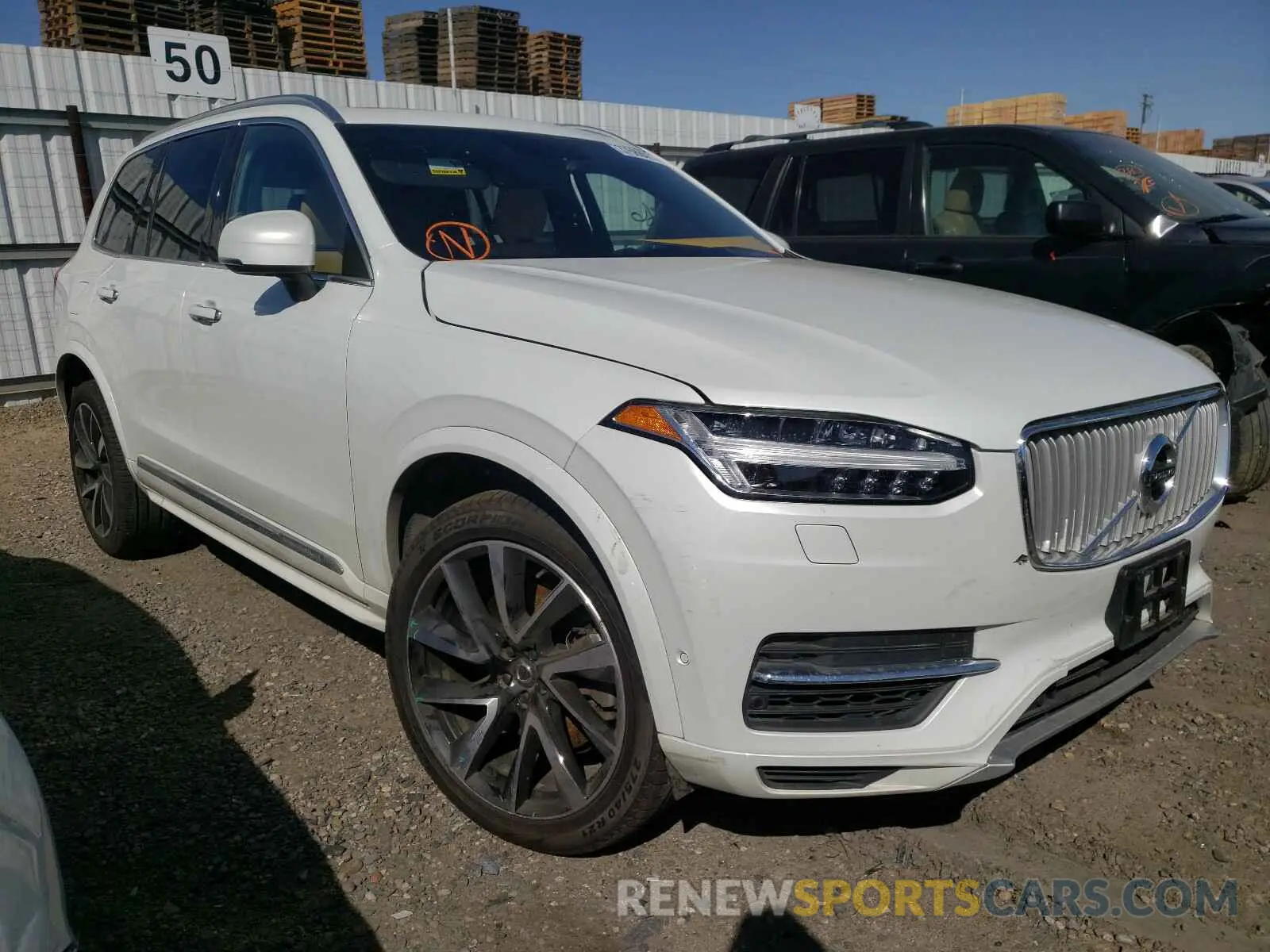 1 Photograph of a damaged car YV4BR0CL9K1444010 VOLVO XC90 2019