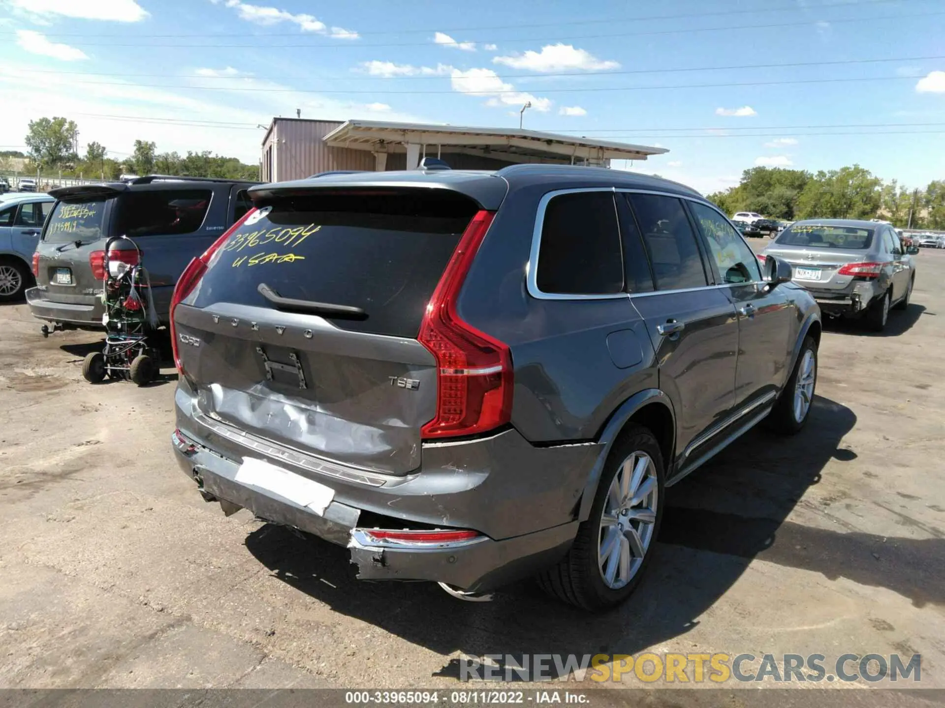 6 Фотография поврежденного автомобиля YV4BR0CLXK1433470 VOLVO XC90 2019