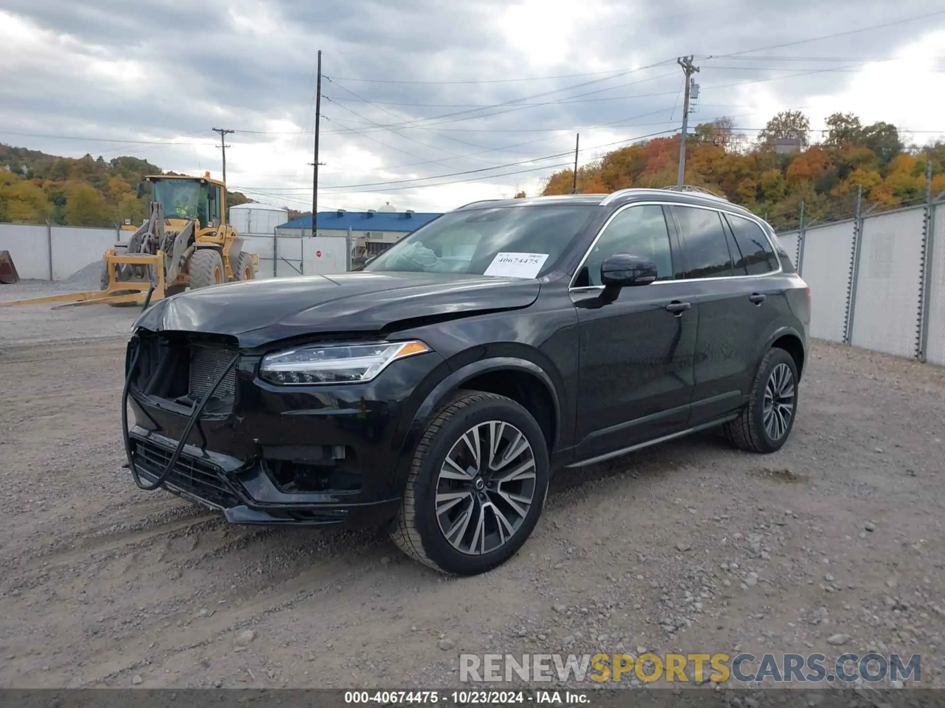 2 Фотография поврежденного автомобиля YV4102PK2L1555969 VOLVO XC90 2020