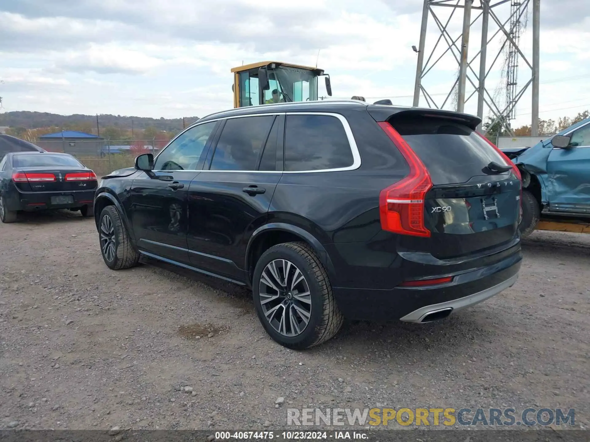 3 Фотография поврежденного автомобиля YV4102PK2L1555969 VOLVO XC90 2020