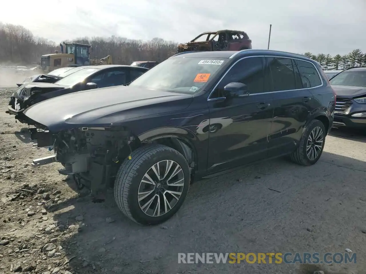 1 Photograph of a damaged car YV4102PKXL1621040 VOLVO XC90 2020