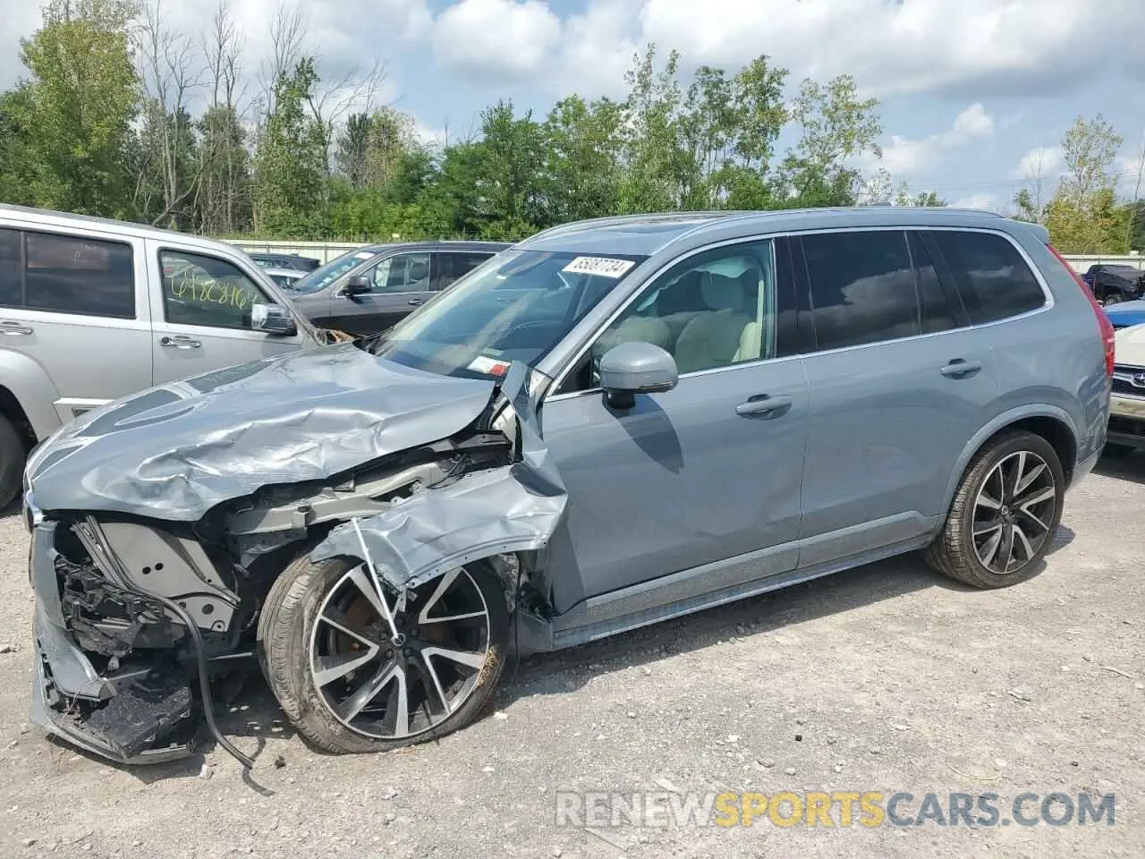 1 Фотография поврежденного автомобиля YV4A221K2L1593513 VOLVO XC90 2020