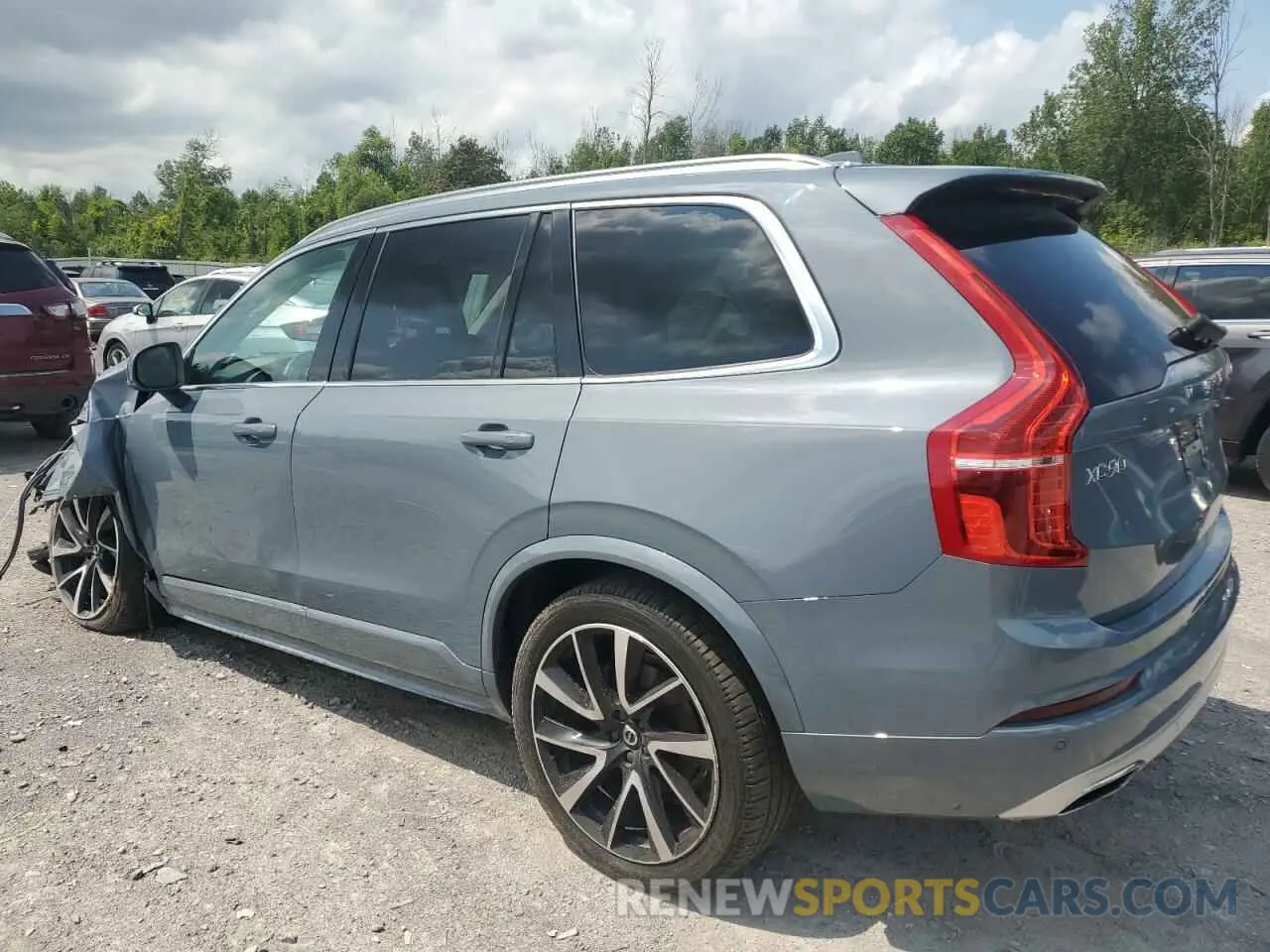 2 Фотография поврежденного автомобиля YV4A221K2L1593513 VOLVO XC90 2020