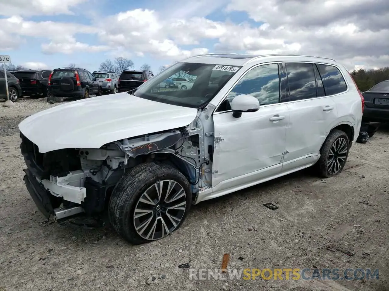 1 Photograph of a damaged car YV4A221K3L1537726 VOLVO XC90 2020