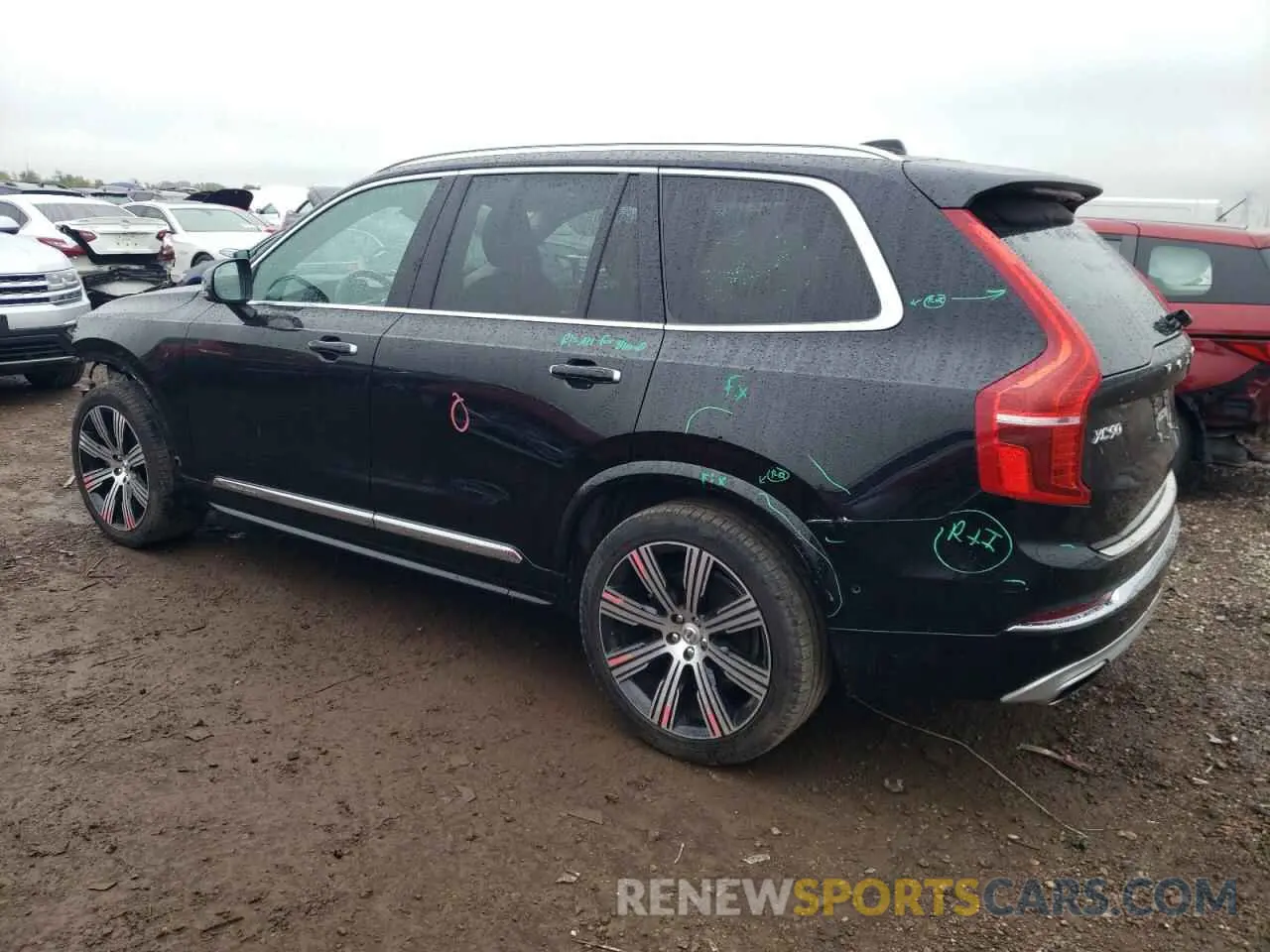 2 Photograph of a damaged car YV4A221LXL1533035 VOLVO XC90 2020