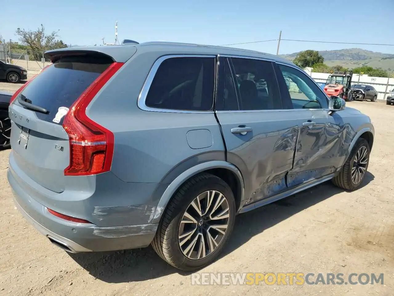 3 Фотография поврежденного автомобиля YV4A22PK3L1605319 VOLVO XC90 2020