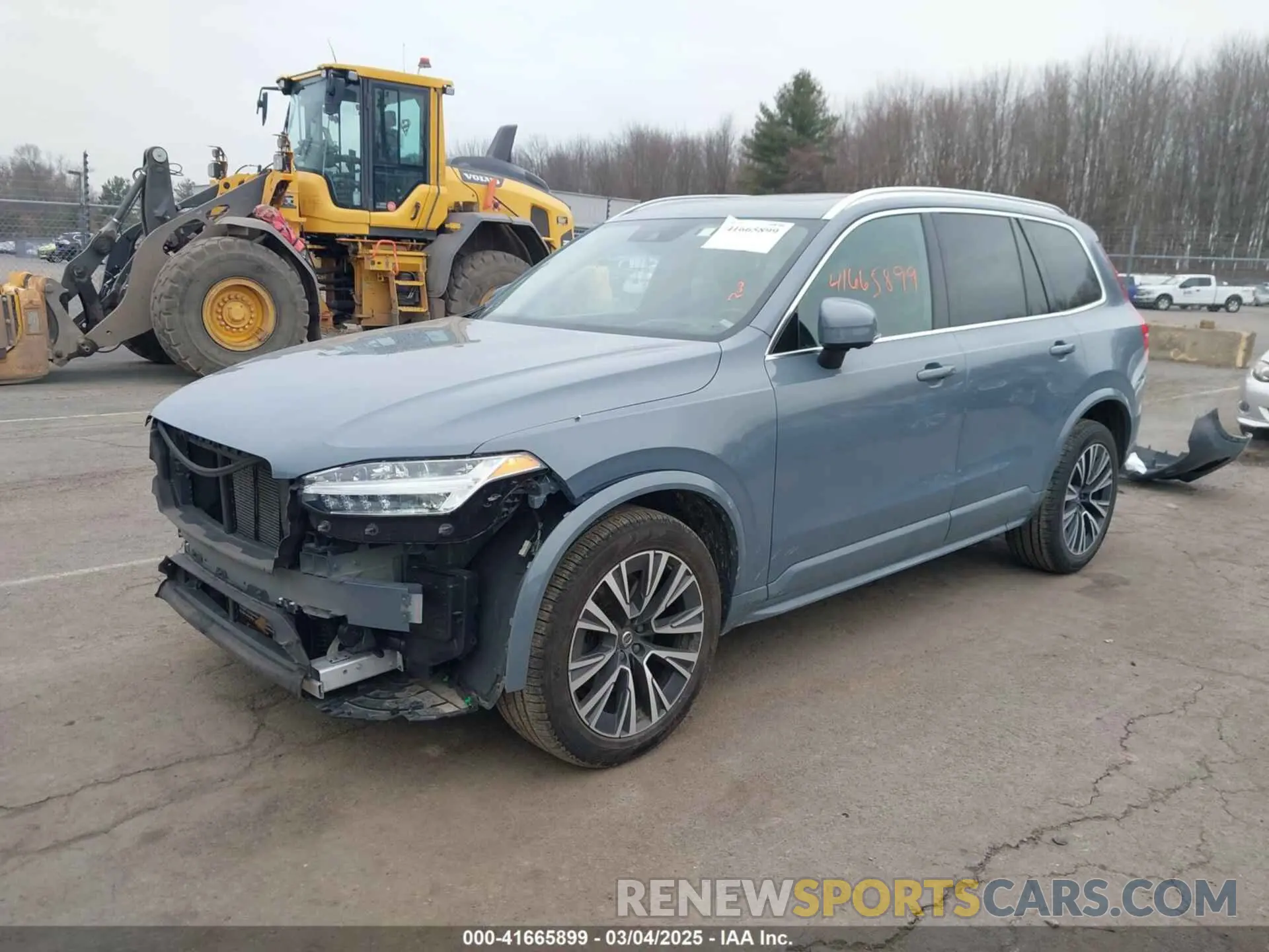 2 Photograph of a damaged car YV4A22PK7L1539518 VOLVO XC90 2020
