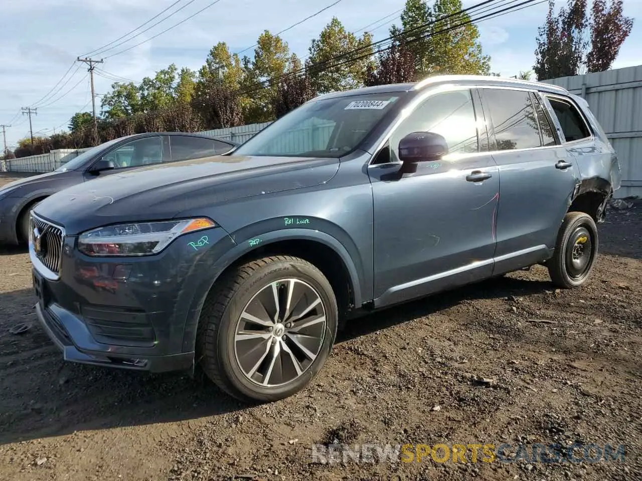 1 Фотография поврежденного автомобиля YV4A22PK7L1550857 VOLVO XC90 2020