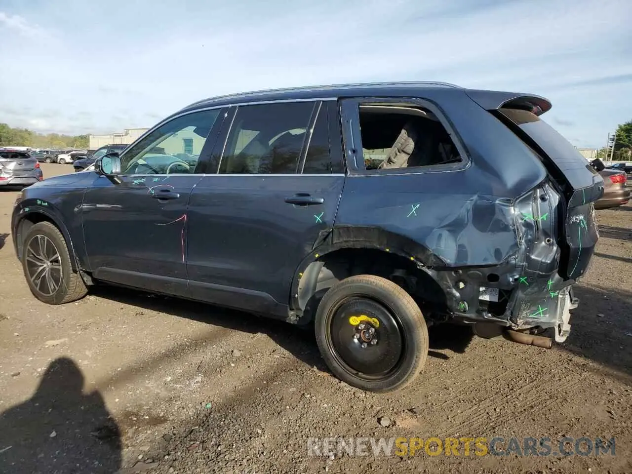 2 Фотография поврежденного автомобиля YV4A22PK7L1550857 VOLVO XC90 2020