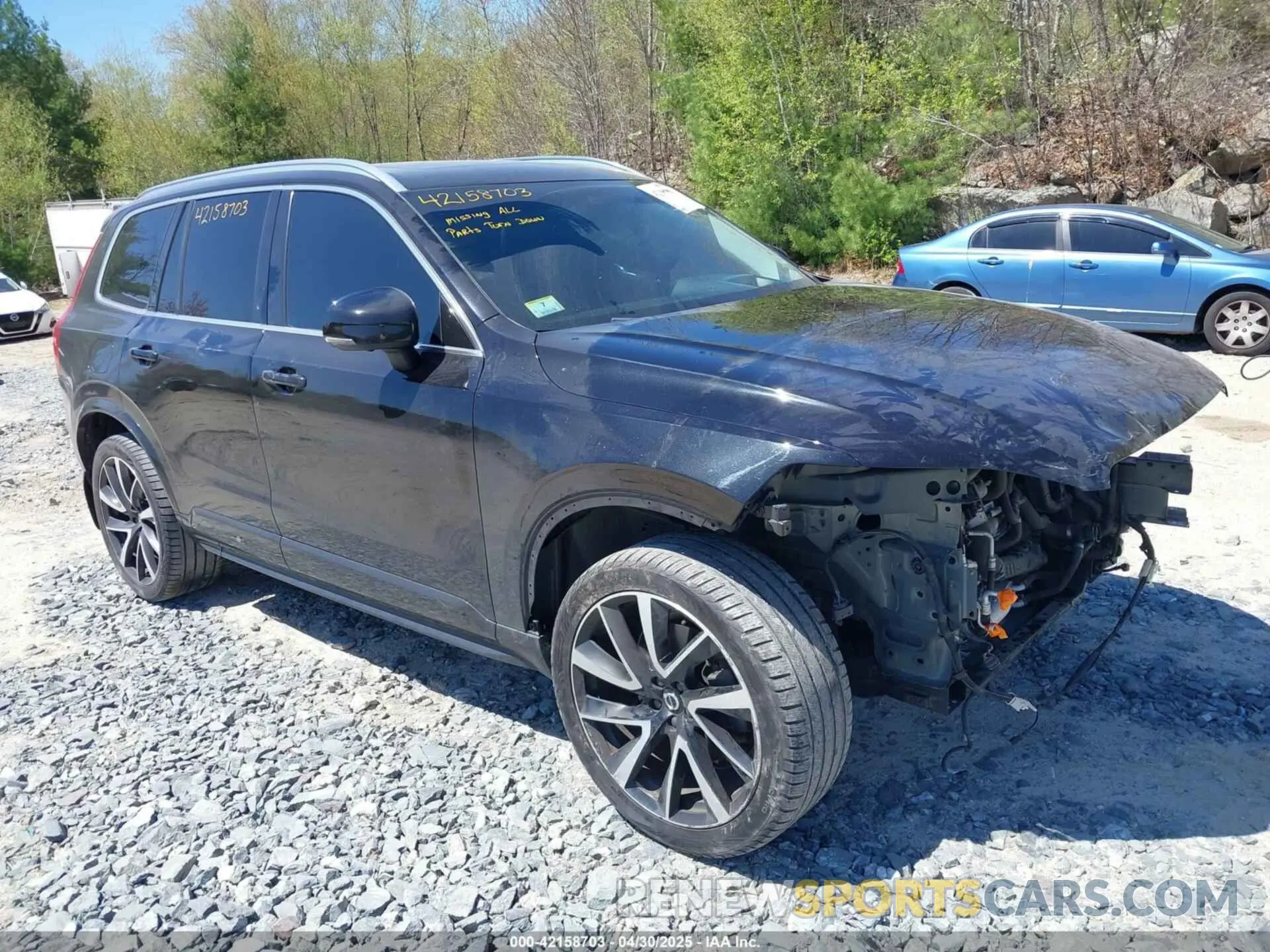 1 Photograph of a damaged car YV4A22PK8L1554545 VOLVO XC90 2020