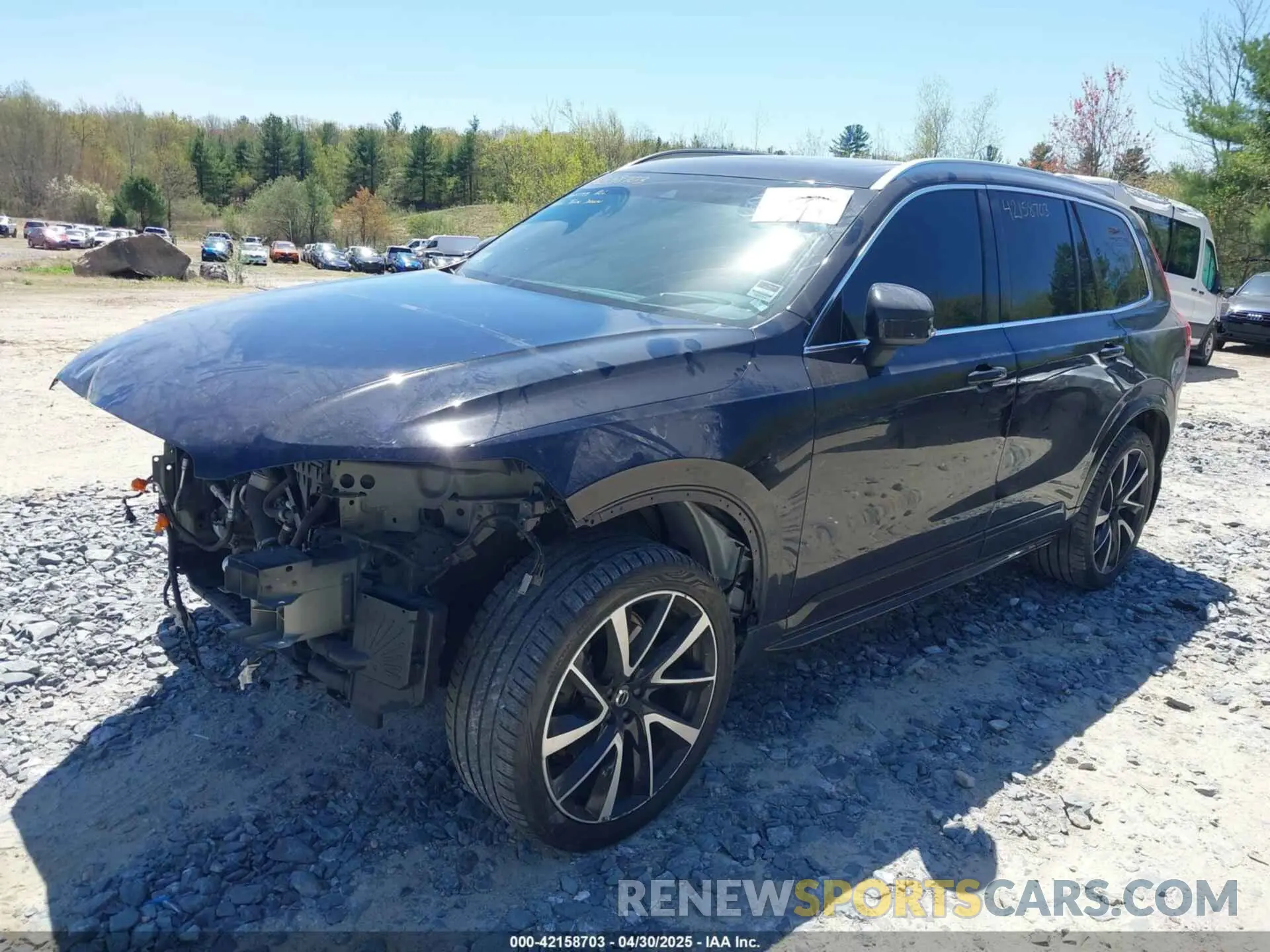 2 Photograph of a damaged car YV4A22PK8L1554545 VOLVO XC90 2020