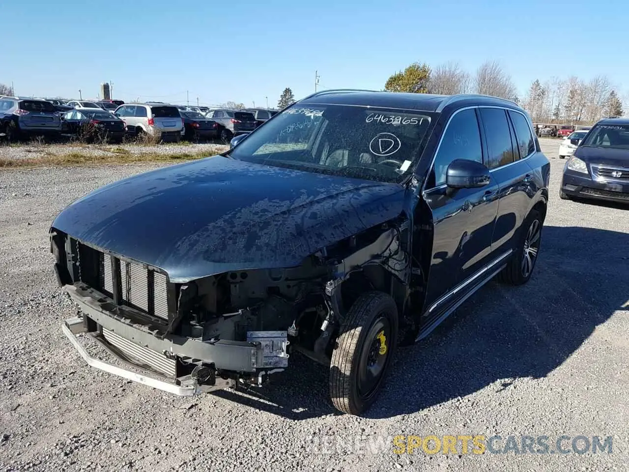 2 Photograph of a damaged car YV4A22PL0L1540888 VOLVO XC90 2020