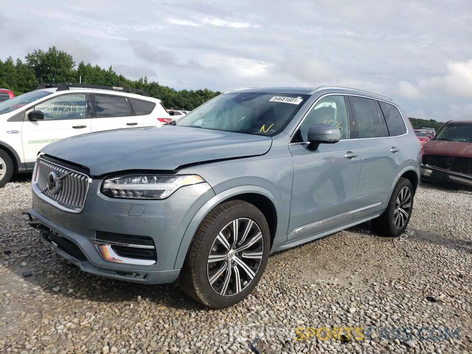 2 Фотография поврежденного автомобиля YV4A22PL3L1534549 VOLVO XC90 2020