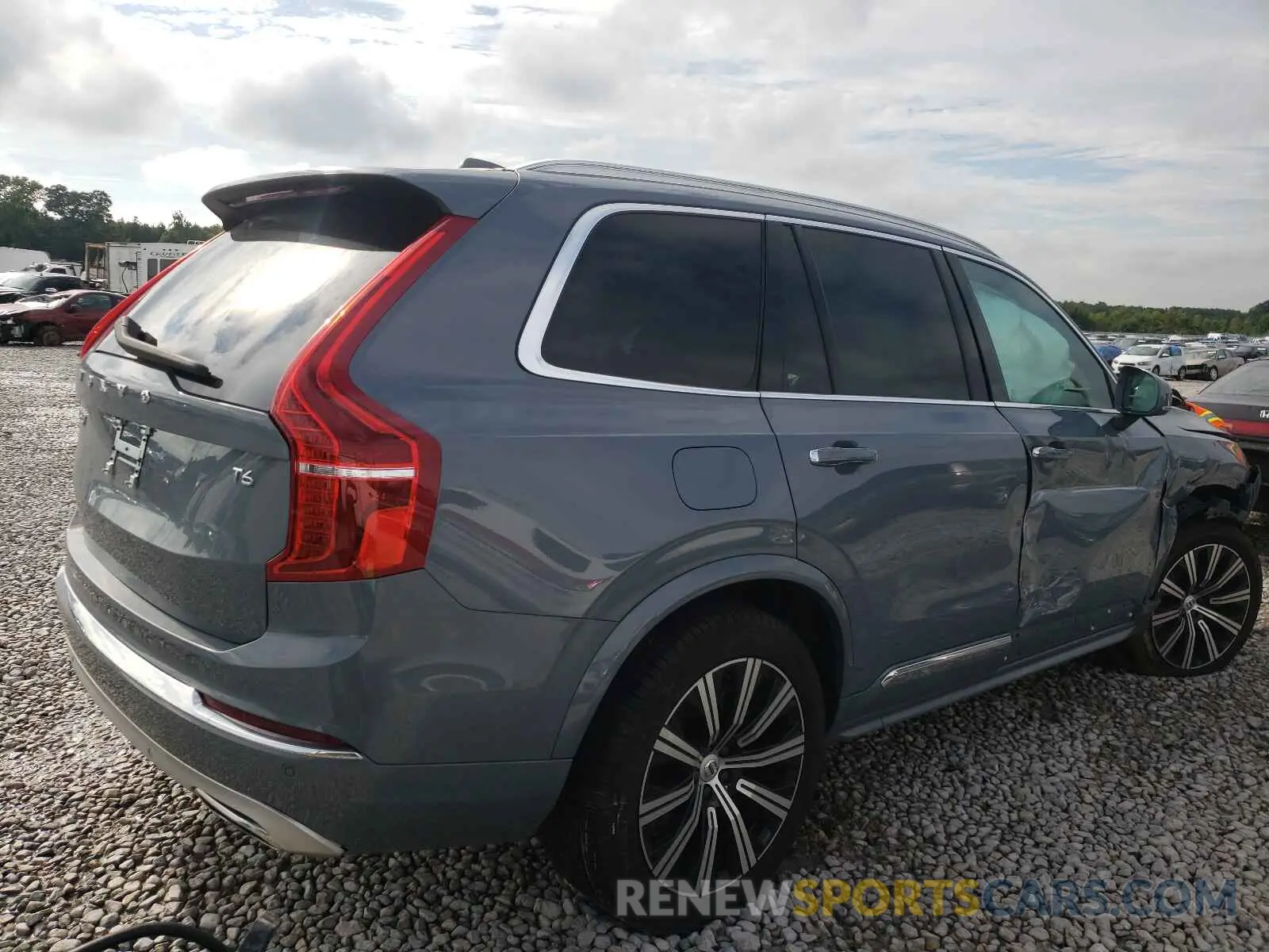 4 Фотография поврежденного автомобиля YV4A22PL3L1534549 VOLVO XC90 2020