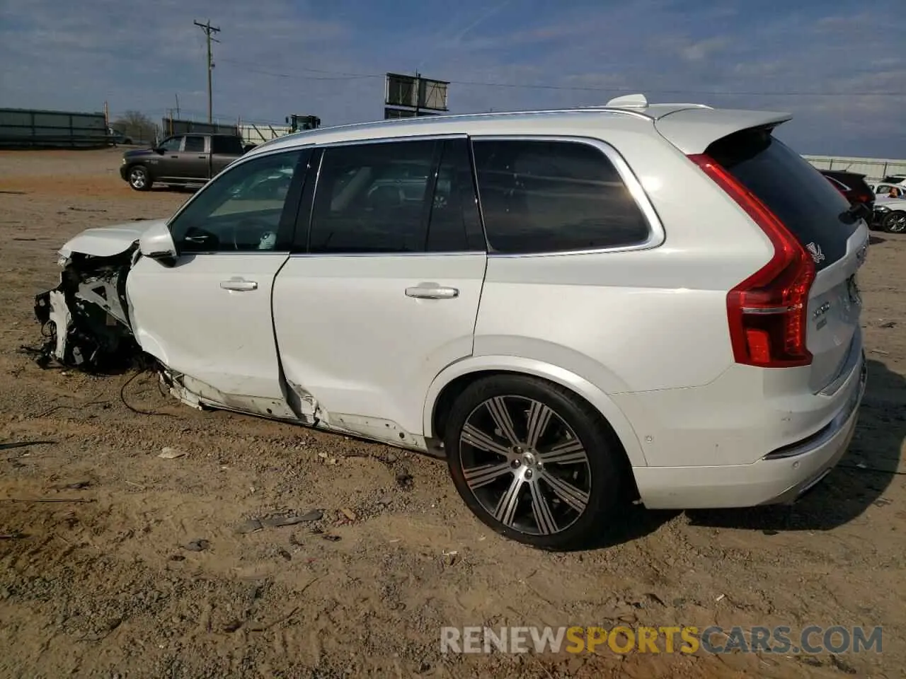 2 Фотография поврежденного автомобиля YV4A22PL9L1542848 VOLVO XC90 2020