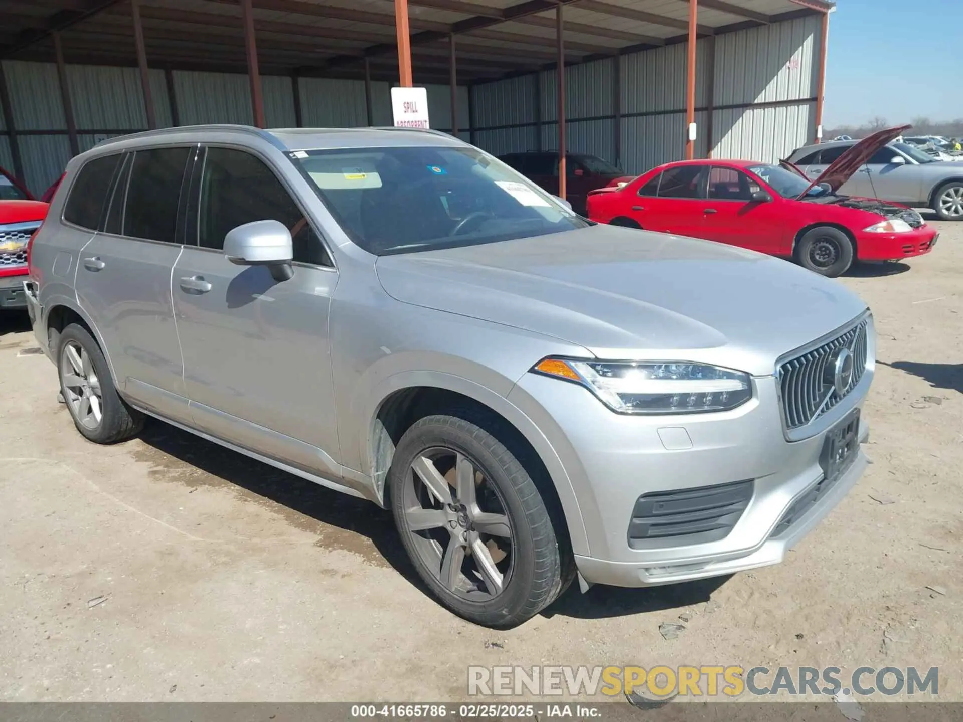 1 Photograph of a damaged car YV4102CK6M1695076 VOLVO XC90 2021