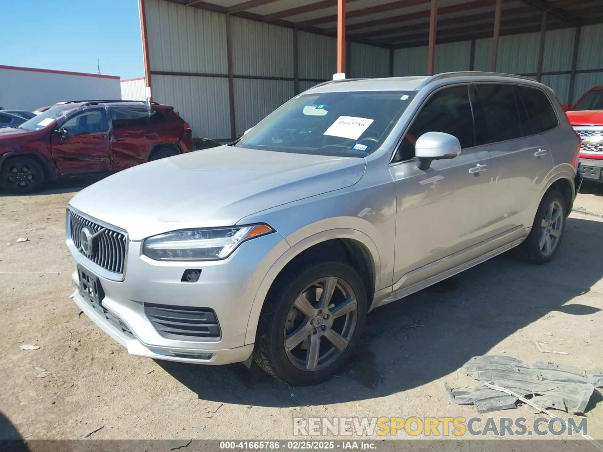2 Photograph of a damaged car YV4102CK6M1695076 VOLVO XC90 2021
