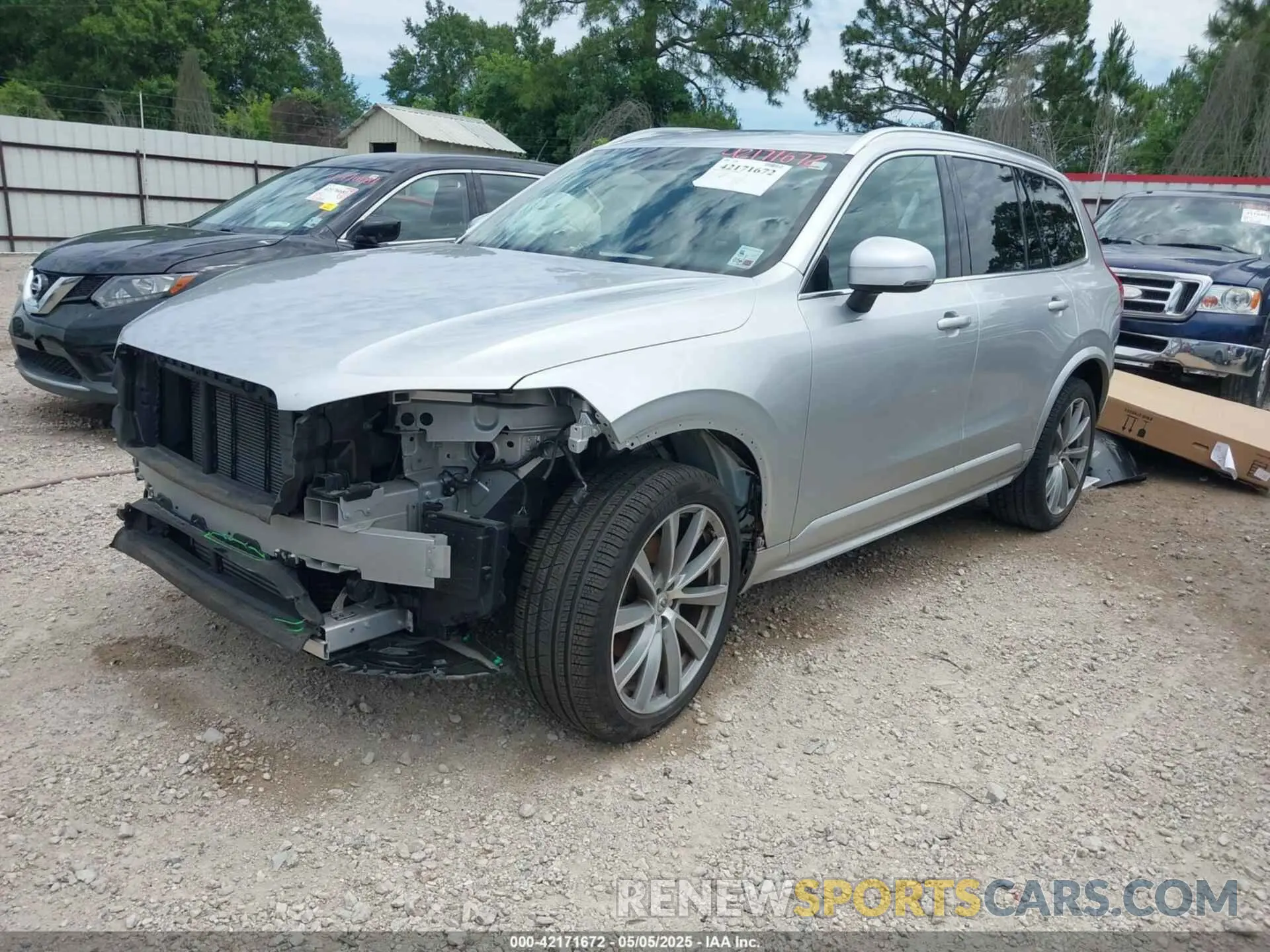 2 Фотография поврежденного автомобиля YV4102CK7M1735715 VOLVO XC90 2021
